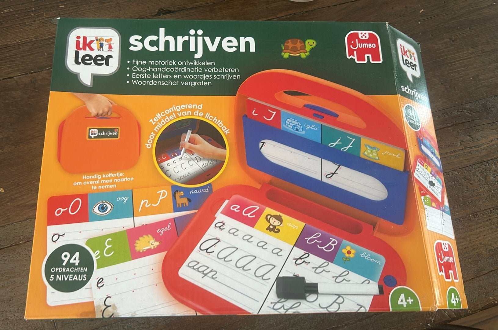 Ik leer schrijven educatief 4+ jumbo, Kinderen en Baby's, Speelgoed | Educatief en Creatief, Ophalen of Verzenden, Zo goed als nieuw