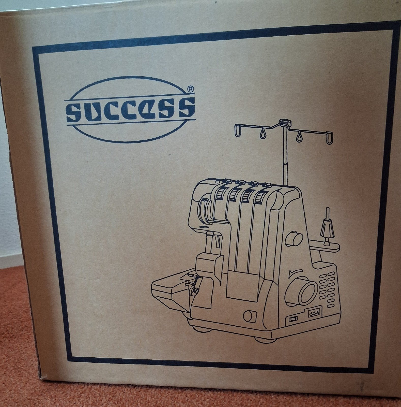 Nieuw!!  Lockmachine  Succes 740  DSA   Ongebruikt!, Ophalen, Nieuw, Lockmachine, Overige merken