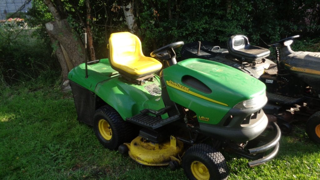 wegens inruil 2x zitmaaier met vangbak, Gebruikt, Opvangbak, Ophalen, John Deere