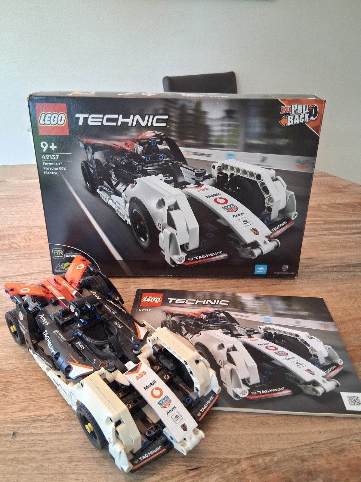 Technic lego 42137 formula e, Inclusief instructies, Gebruikt, Lego, Ophalen of Verzenden