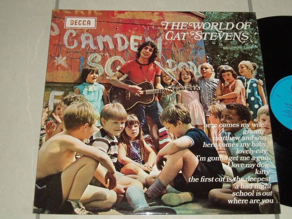LP Cat Stevens - The world of Cat Stevens , made in England, Verzenden, Gebruikt, 12 inch, LP