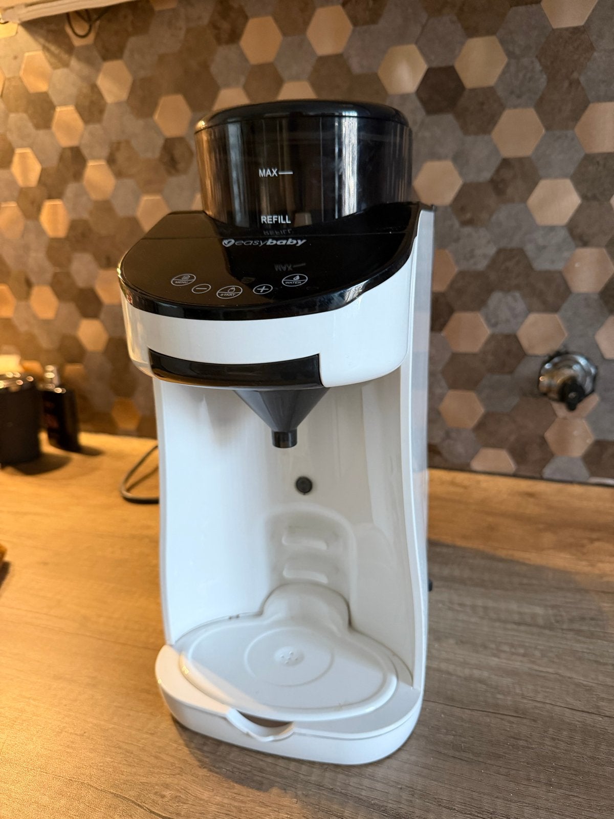Easybaby Melkmachine - Flessenmaker, Automatisch, Ophalen of Verzenden, Zo goed als nieuw, Flessenmaker