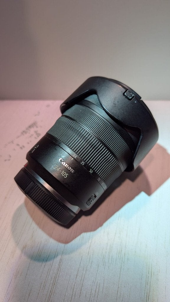 Canon RF 24-105 F4 | L-serie, Audio, Tv en Foto, Fotografie | Lenzen en Objectieven, Ophalen, Gebruikt, Canon, Canon RF