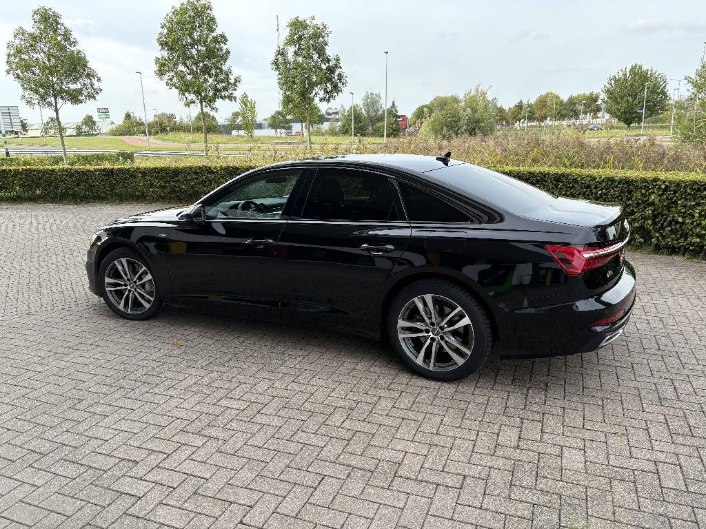 Audi A6 50 Tfsi e Quattro 299pk S Tronic 2020 Zwart, Auto's, Audi, Particulier, A6, 4x4, ABS, Airbags, Airconditioning, Alarm