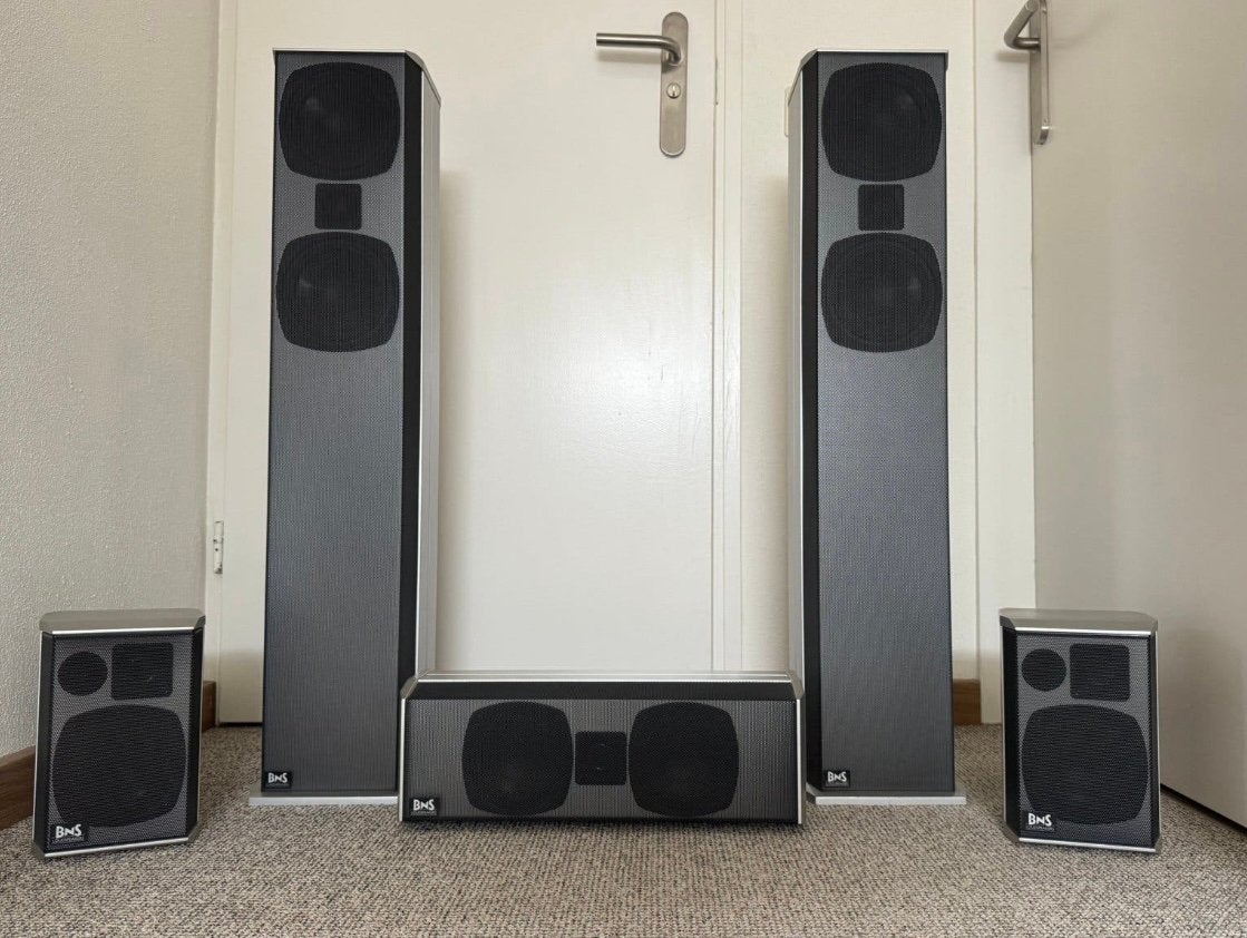 Pioneer surround receiver + BNS luidspreker set, Ophalen, Zo goed als nieuw, Pioneer