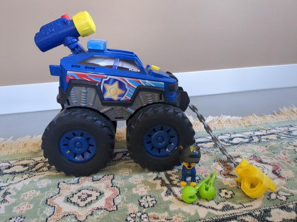 Paw Patrol Monster Truck met Chase figuur, Ophalen of Verzenden, Gebruikt