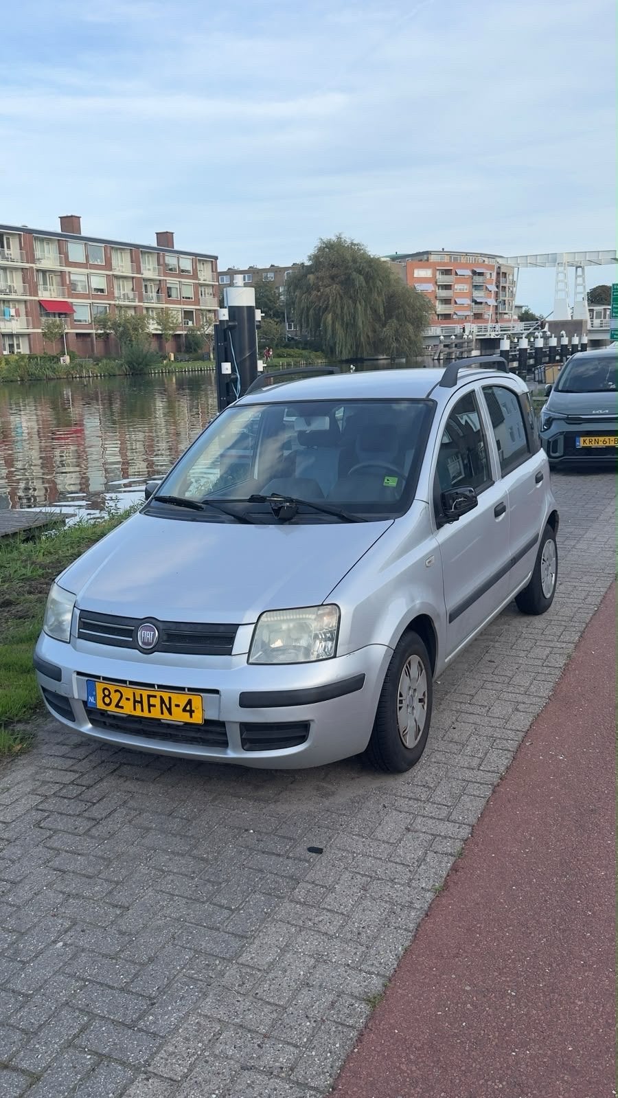Fiat Panda 1.2 44KW 60PK 2008 Grijs, Voorwielaandrijving, Origineel Nederlands, Handgeschakeld, Particulier
