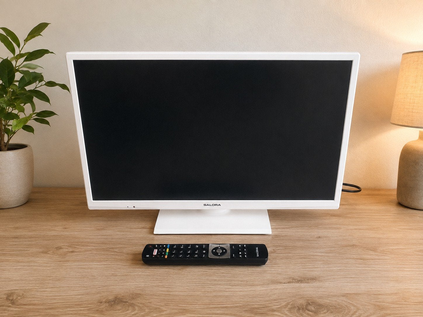 Salora smart led tv - Wit - 24 inch, Overige merken, LED, 50 Hz, HD Ready (720p)