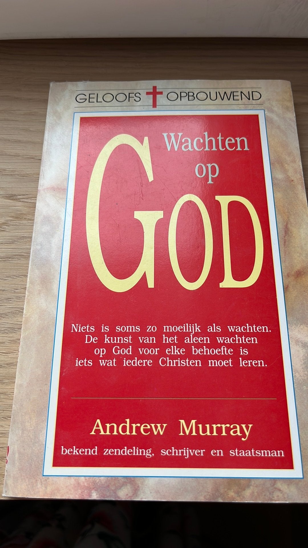 Wachten op God van Andrew Murray, Boeken, Godsdienst en Theologie, Ophalen of Verzenden, Zo goed als nieuw, Christendom | Protestants