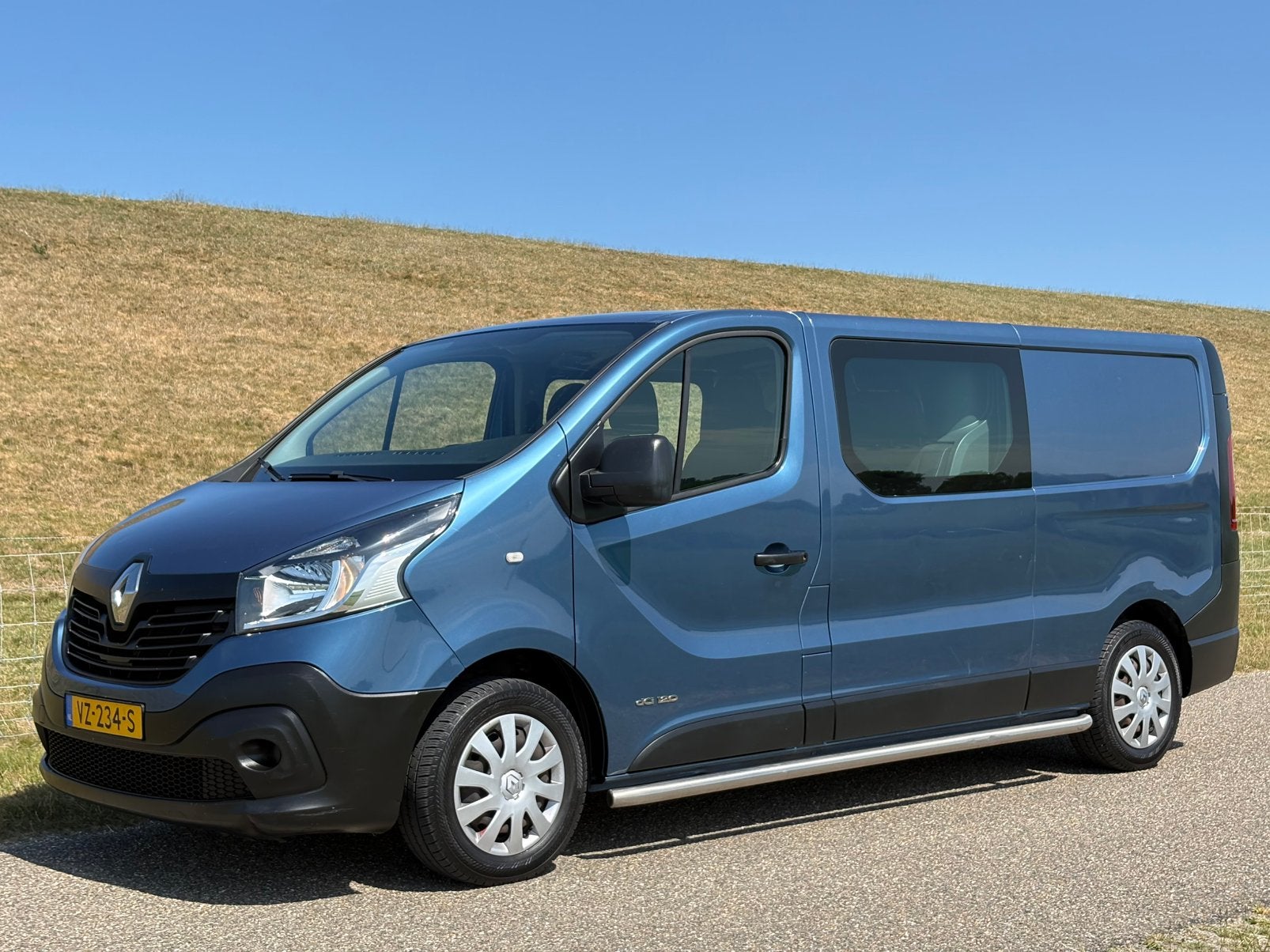 Renault Trafic 1.6 DCI 2016 | Dubbele cabine | Airco | Cruis, 4 cilinders, 2000 kg, Bedrijf, 6 stoelen