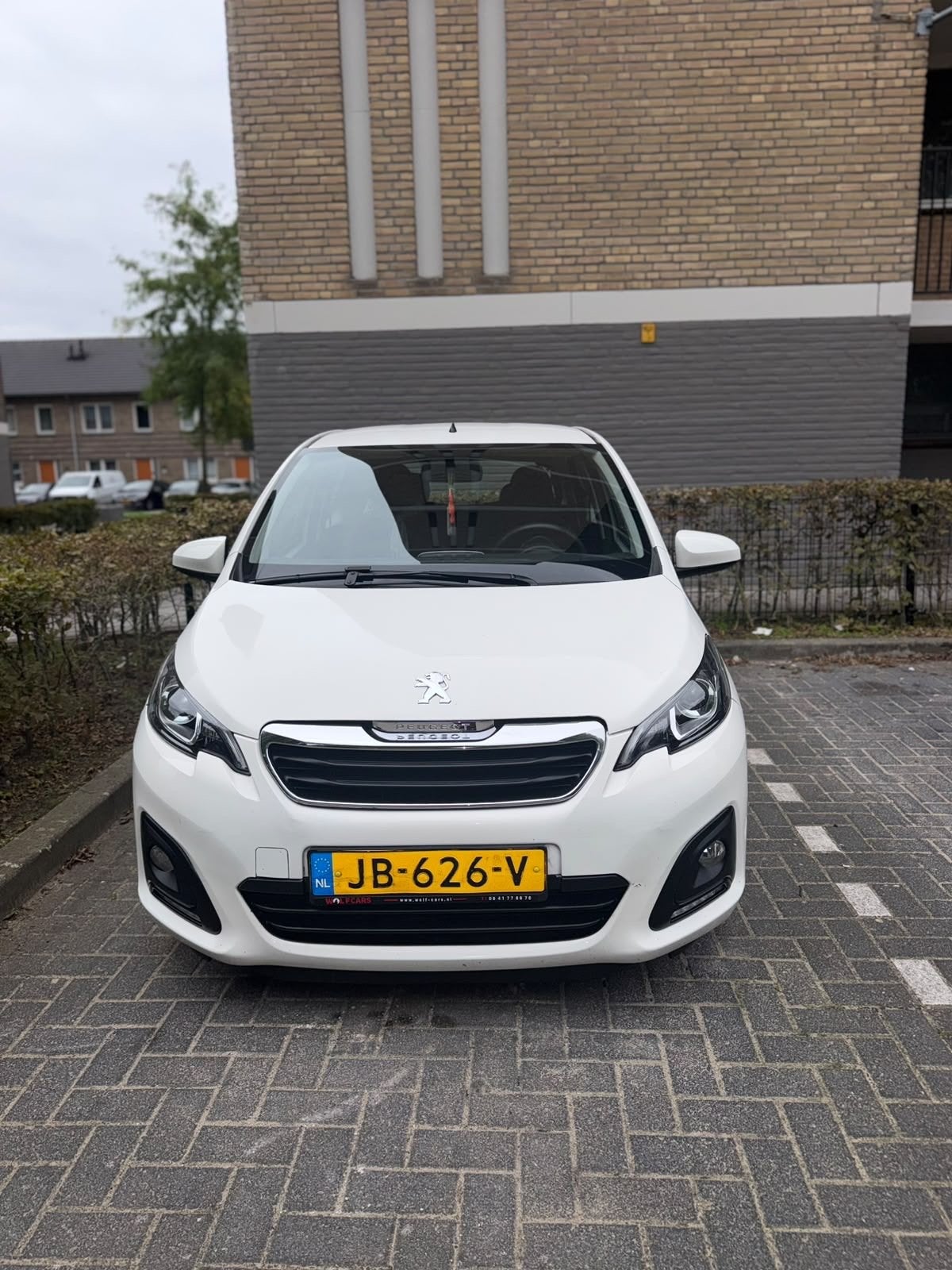 Peugeot 108 1.0 12V E-vti 51KW 5DR 2016 Wit, Voorwielaandrijving, 4 stoelen, Wit, Origineel Nederlands