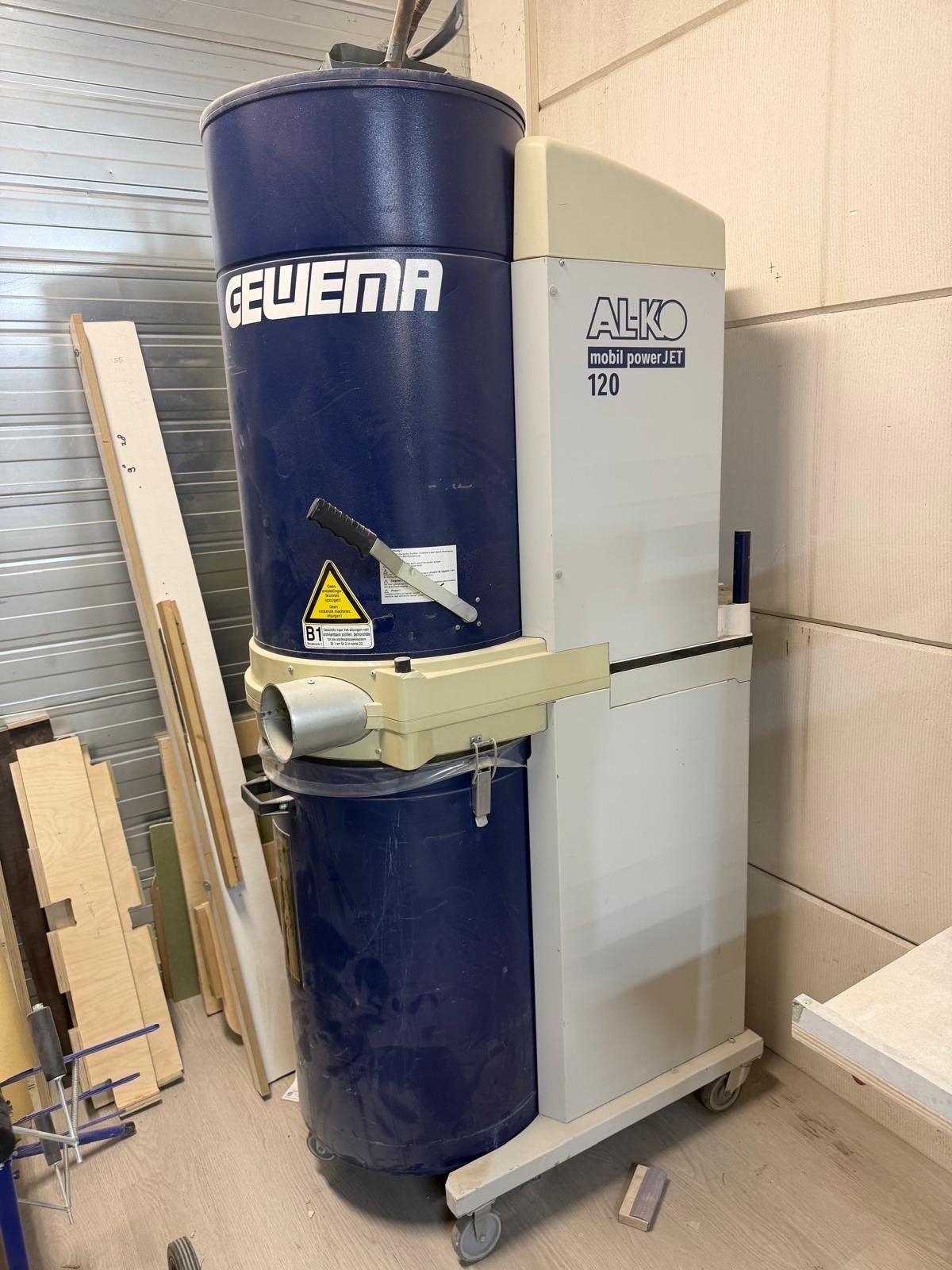 AL-KO Mobil Power Jet 120 Afzuiger - Houtbewerking, Ophalen