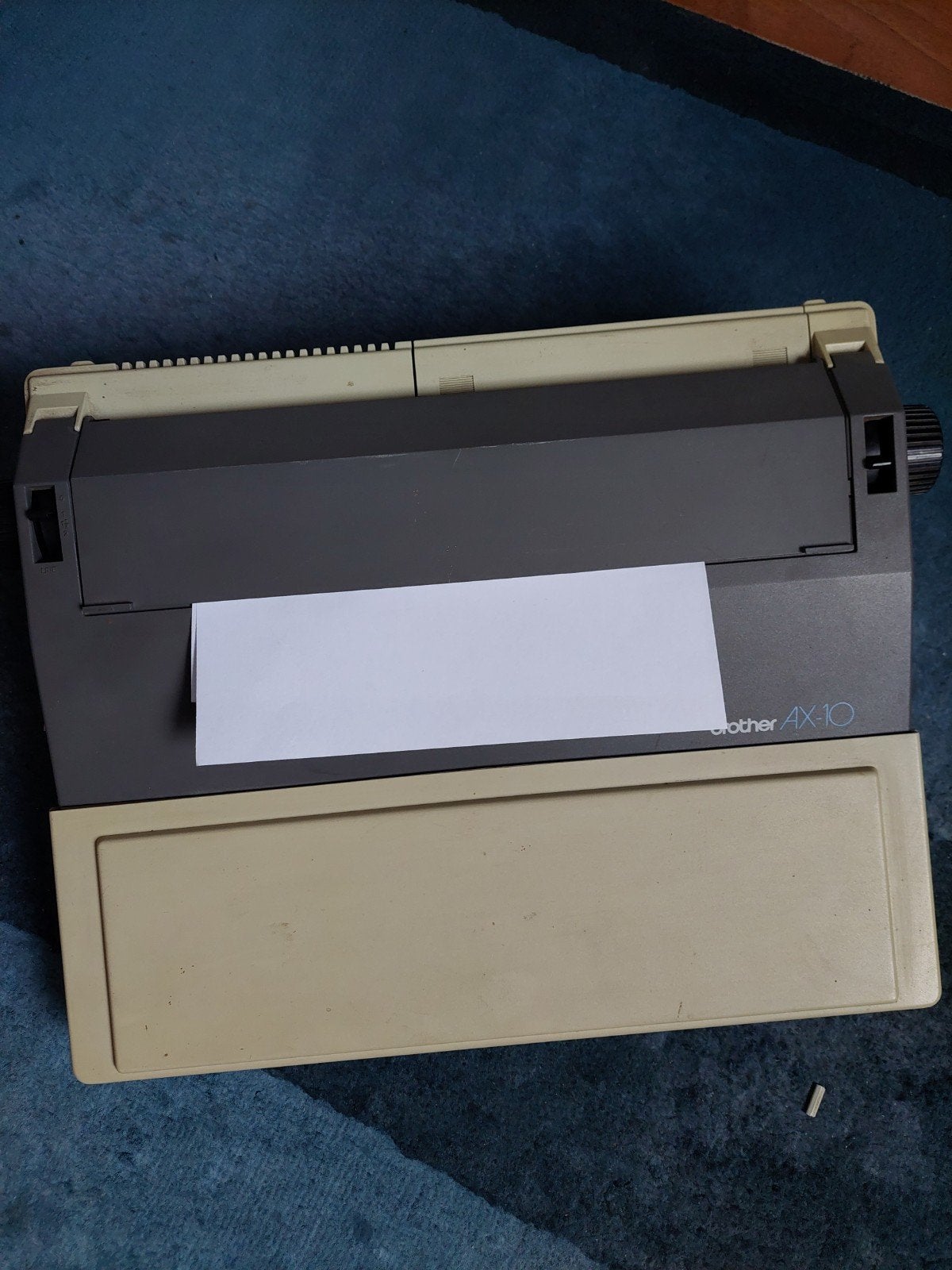 Brother AX10 elektrische schrijfmachine, Ophalen, Zo goed als nieuw