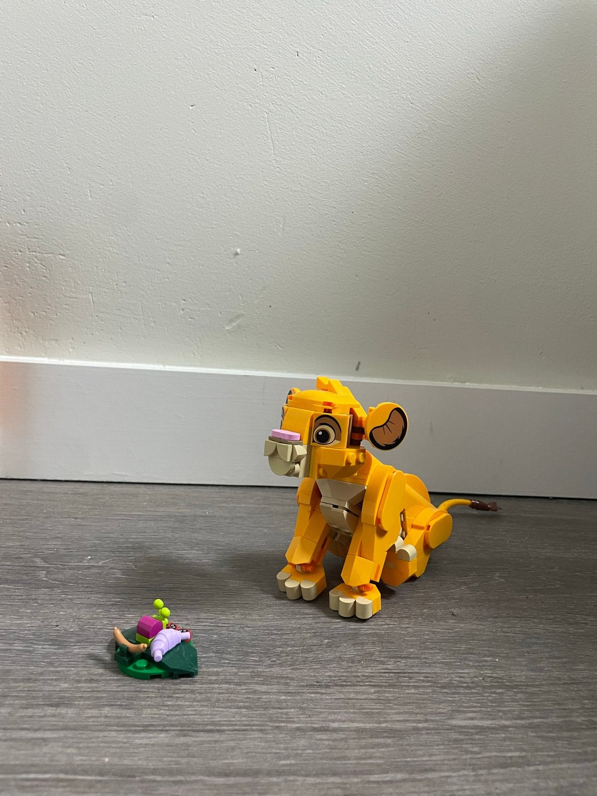 LEGO Disney De Leeuwenkoning Simba 43243, Ophalen, Lego, Zo goed als nieuw, Compleet