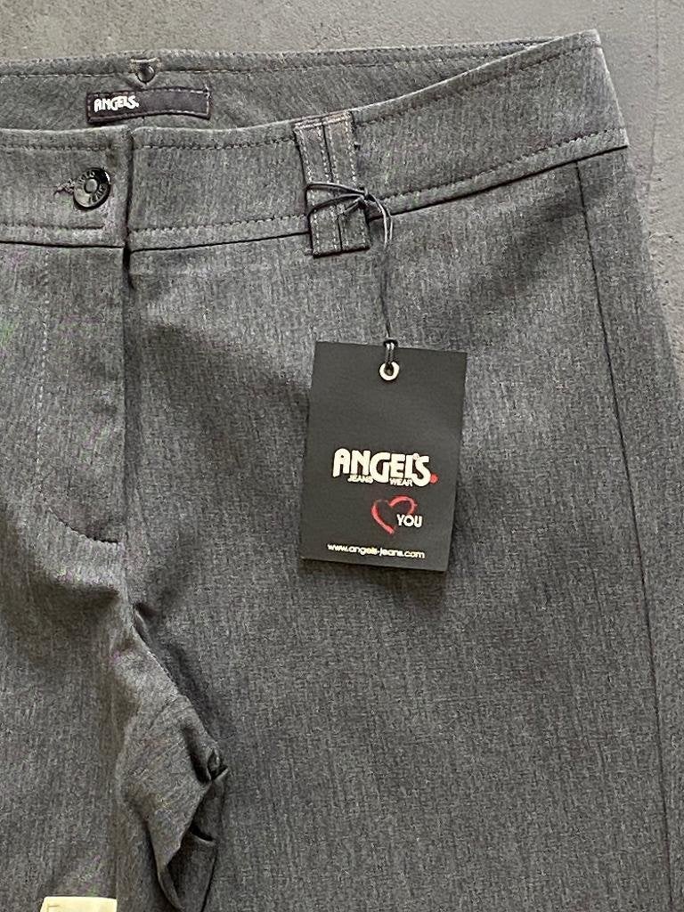 F1274 Angels maat: 36=S L32 broek flair grijs pantalon, Kleding | Dames, Nieuw, Ophalen of Verzenden, Angels, Maat 36 (S)