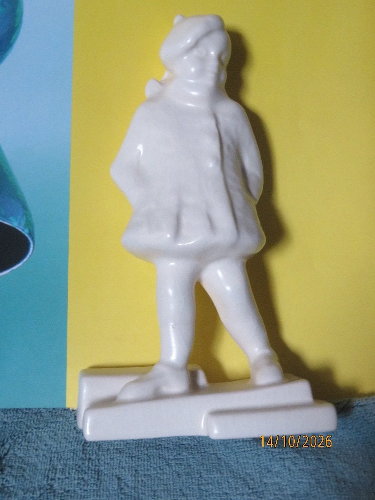 Meisje met Baret 1935-1936 Plastiek Gouda, Ophalen of Verzenden