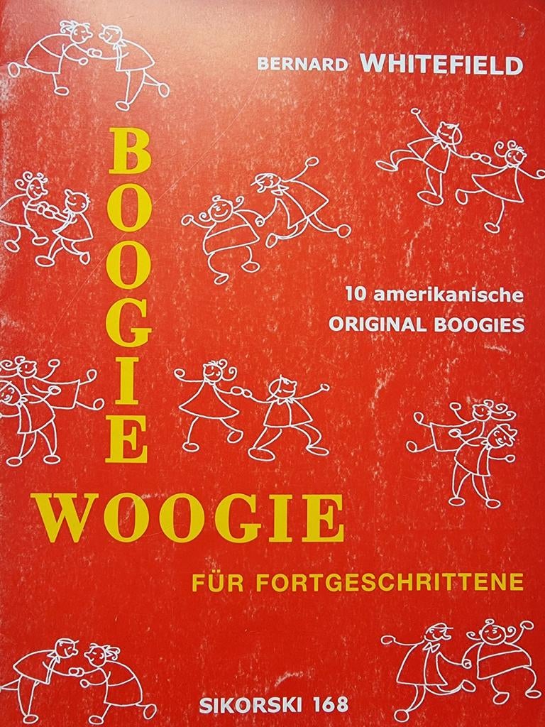 Bernard Whitefield - Boogie Woogie bladmuziek Piano., Gebruikt, Verzenden, Artiest of Componist, Jazz