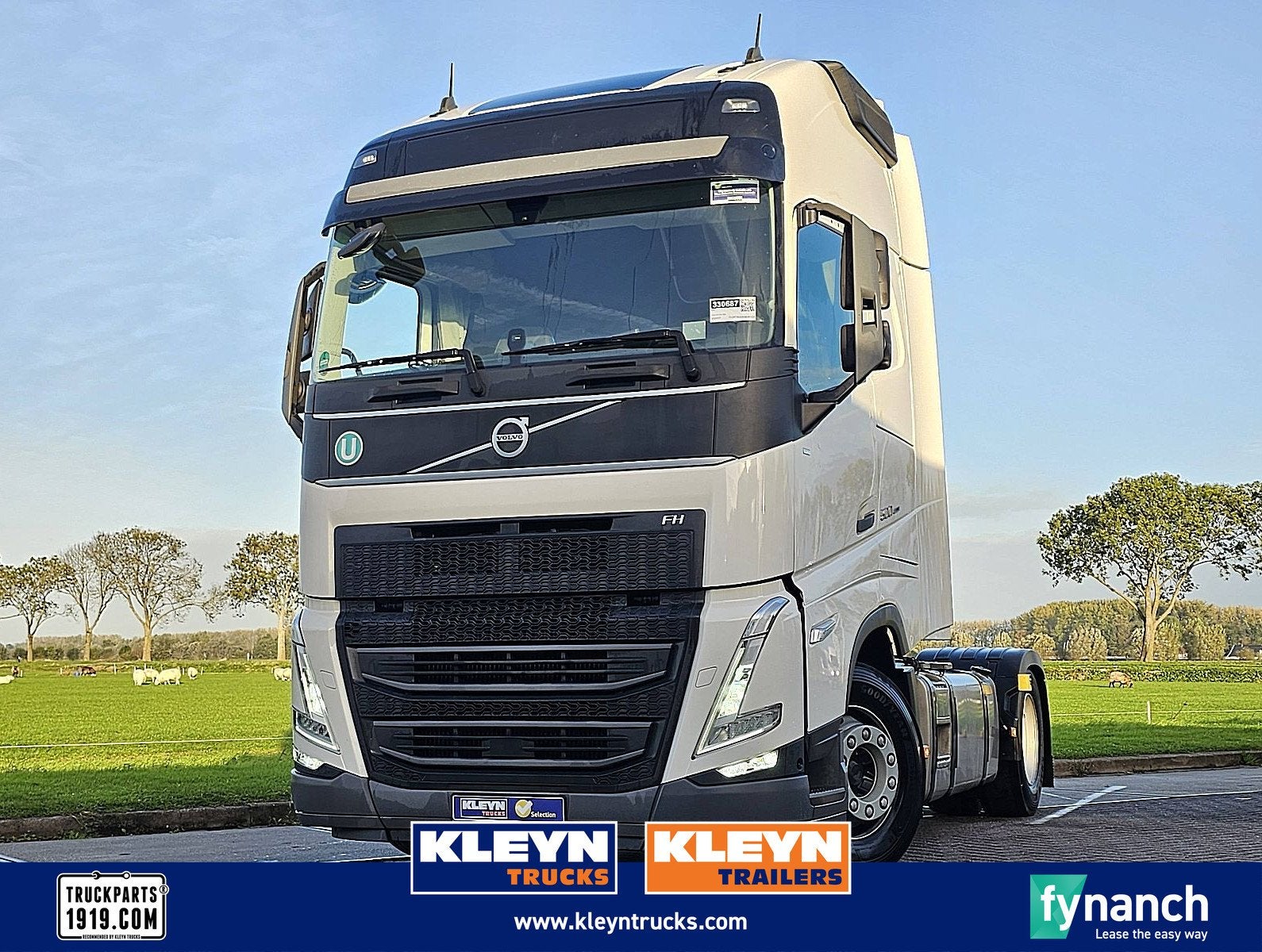 VOLVO FH 500 xl, Auto's, Automaat, Euro 6, 510 pk, Wit