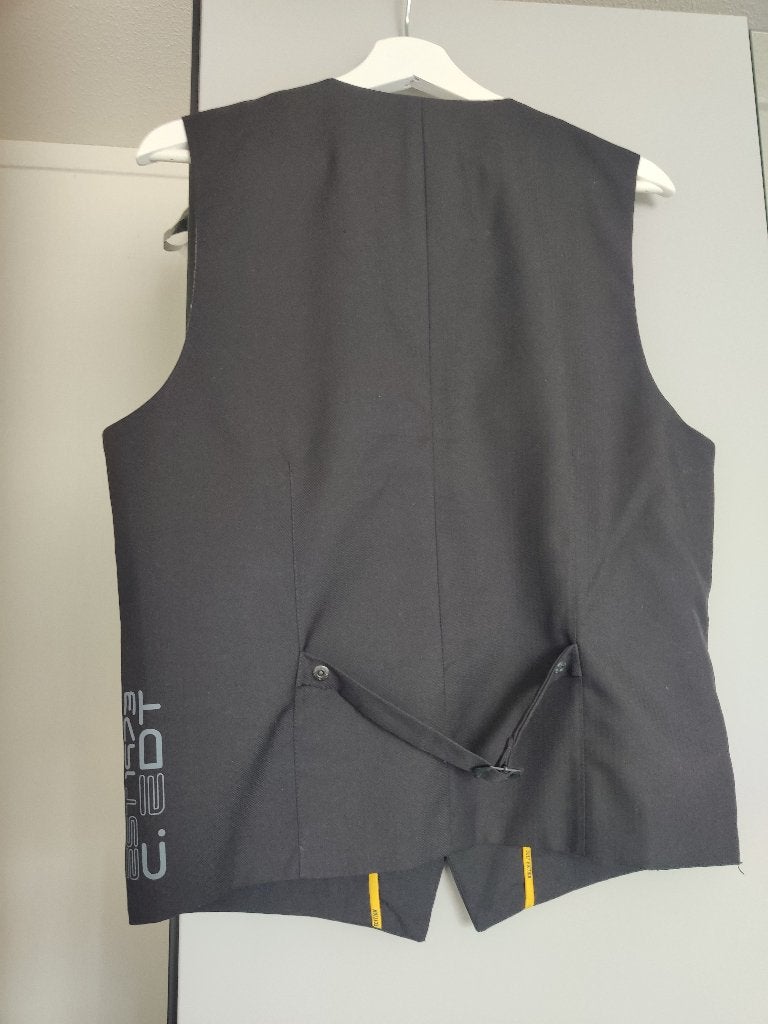 Heren Gilets, Kleding | Heren, Kostuums en Colberts, Ophalen, Zo goed als nieuw, Maat 48/50 (M), Zwart
