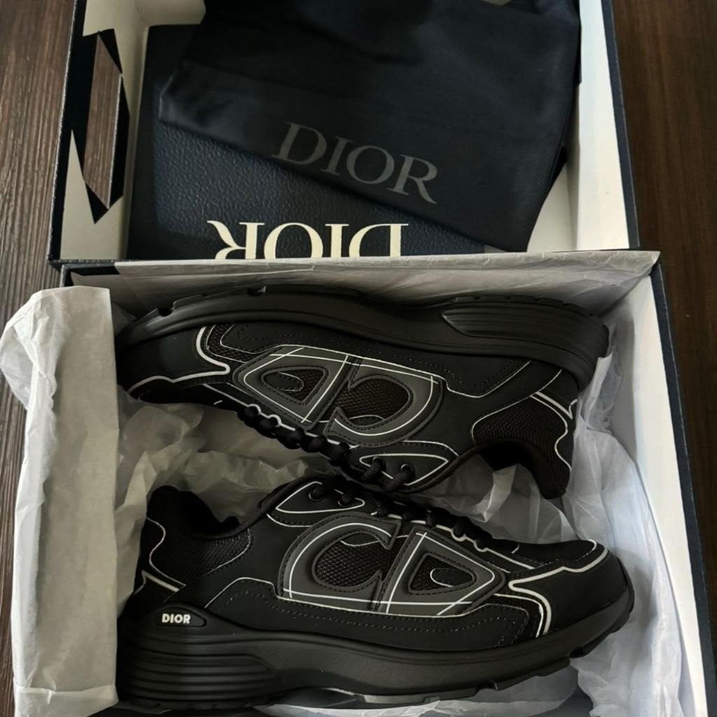 Dior B22 Sneakers Zwart Maat 43, Ophalen of Verzenden