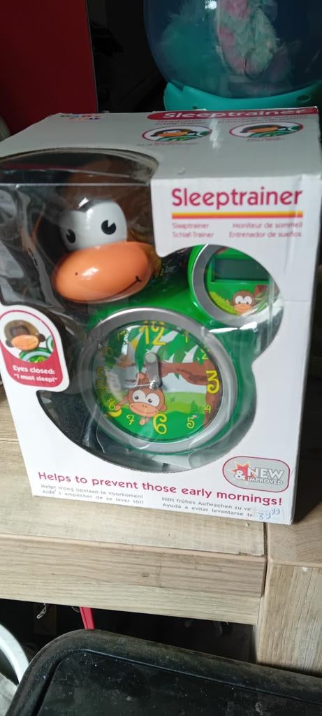 BabyZoo Sleeptrainer Eend - Helpt tegen vroege ochtenden, Ophalen of Verzenden, Nieuw, Overige typen, Met licht