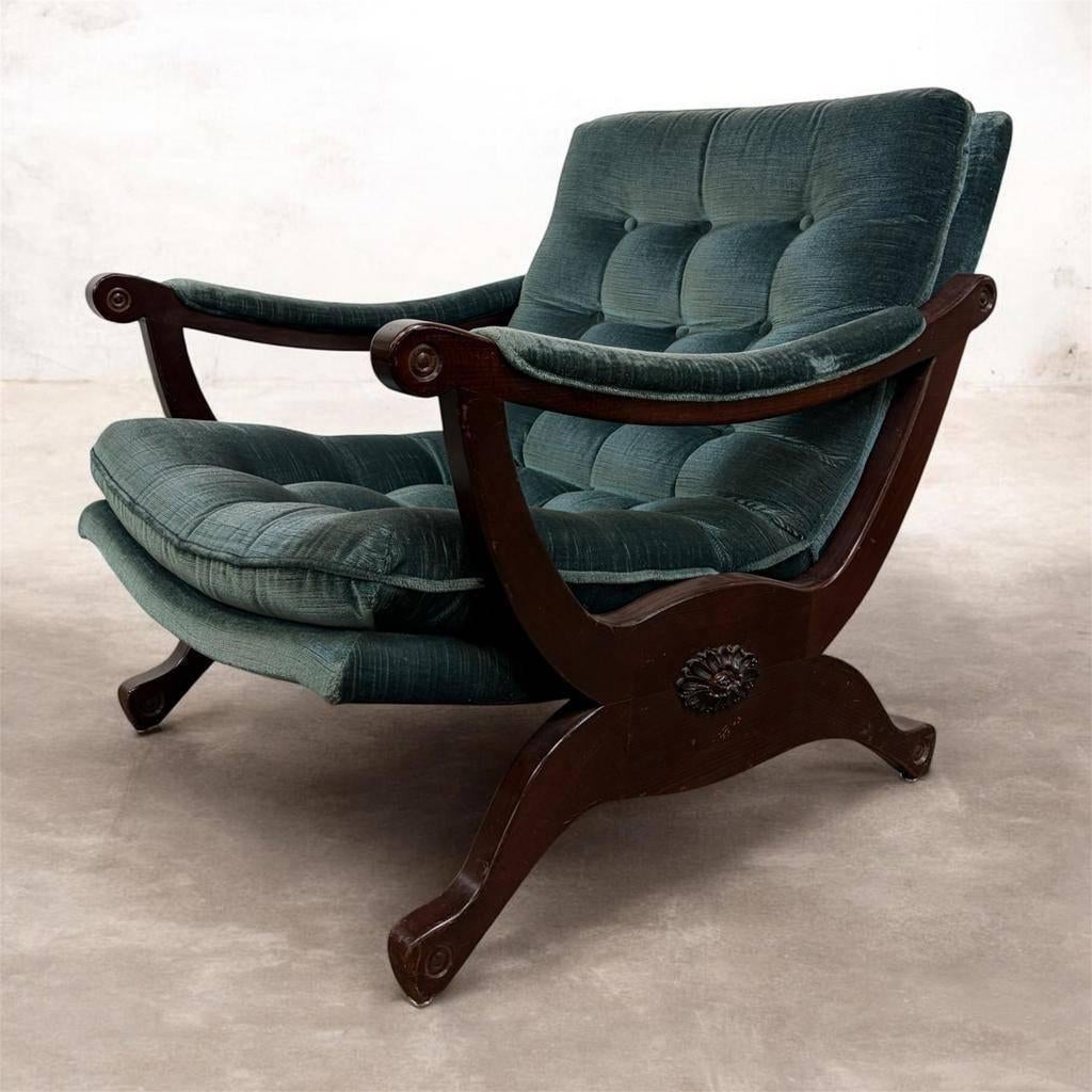 vintage empire fauteuil / éénzit / clubzetel, Ophalen