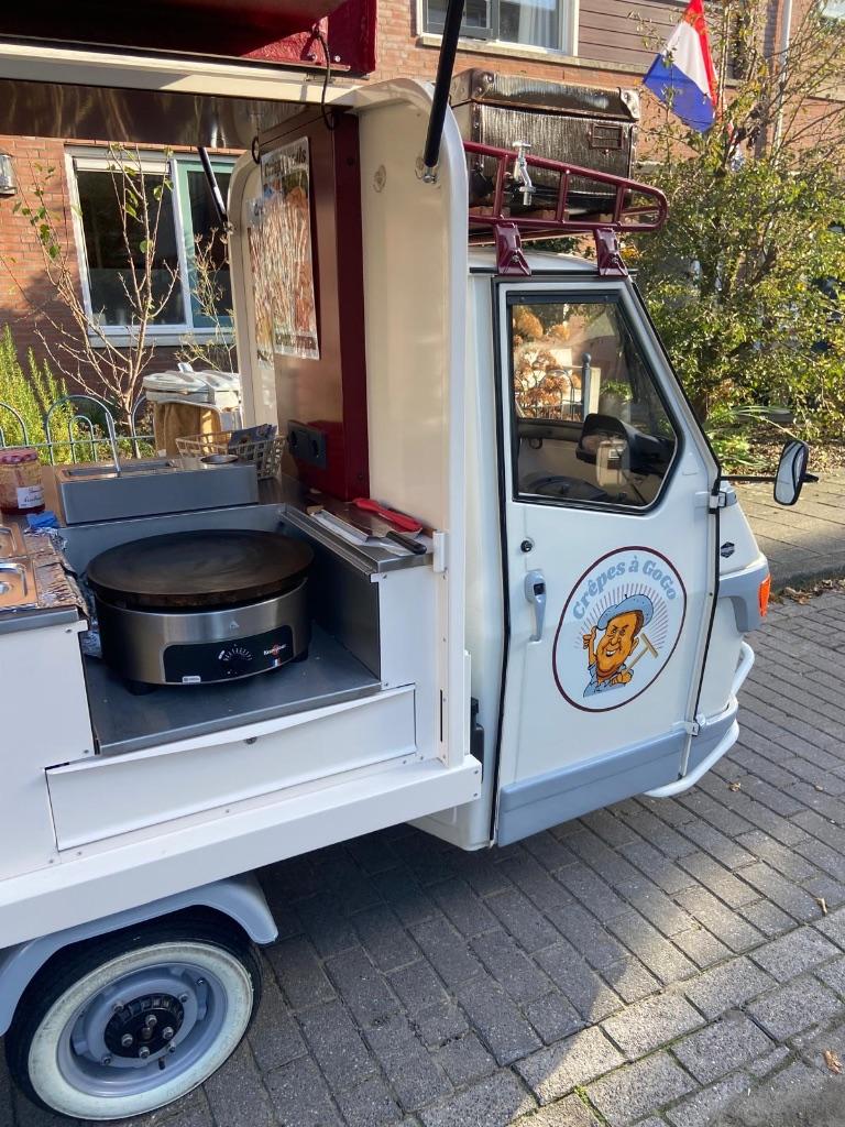 Foodtruck Piaggio Ape 50 Compleet & direct inzetbaar, Ophalen