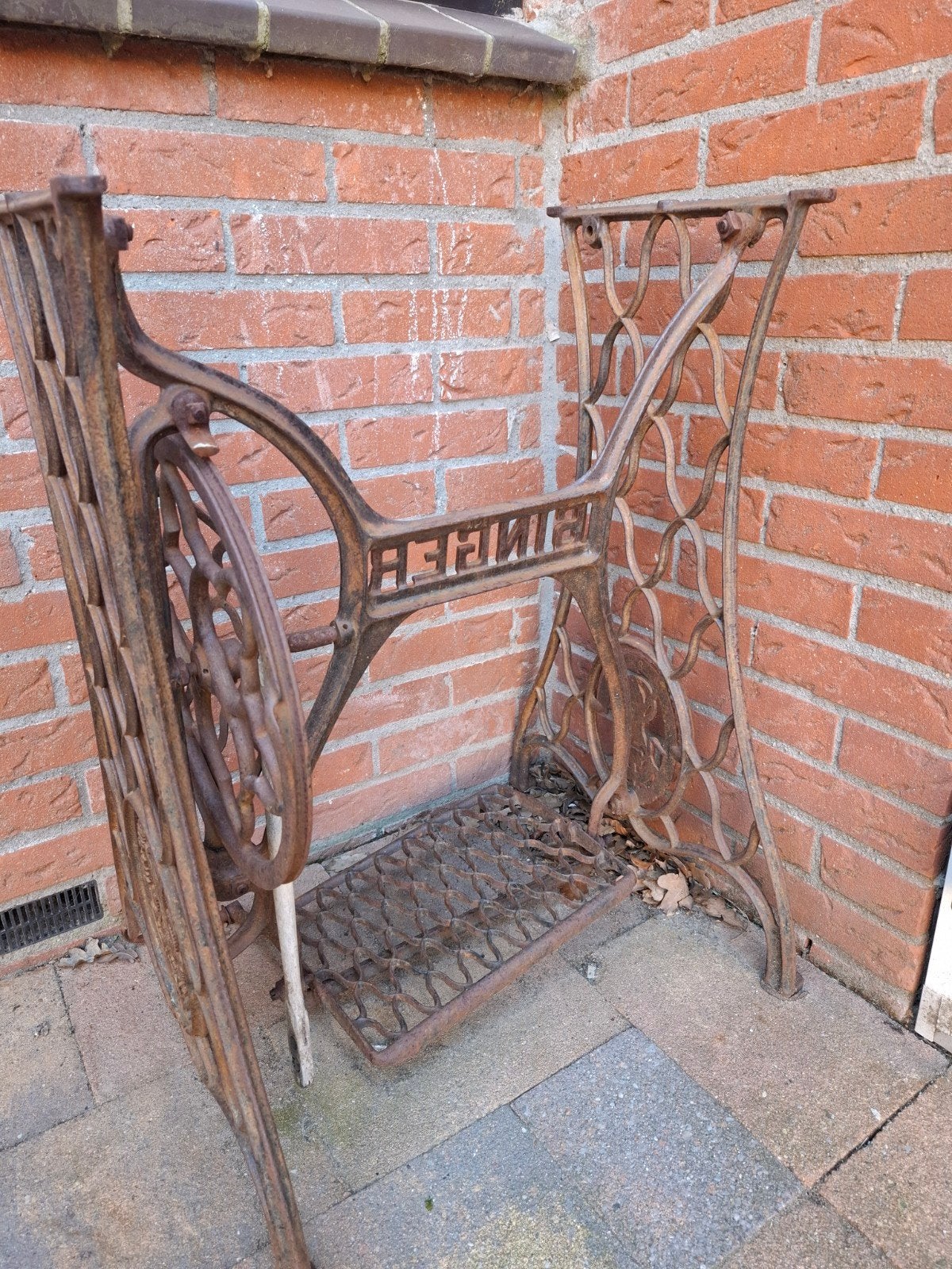 singer onderstel, Ophalen
