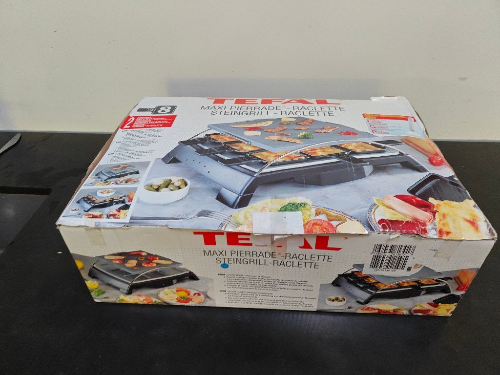 Tefal steengrill, 8 personen of meer, Onbekend, Nieuw, Ophalen of Verzenden