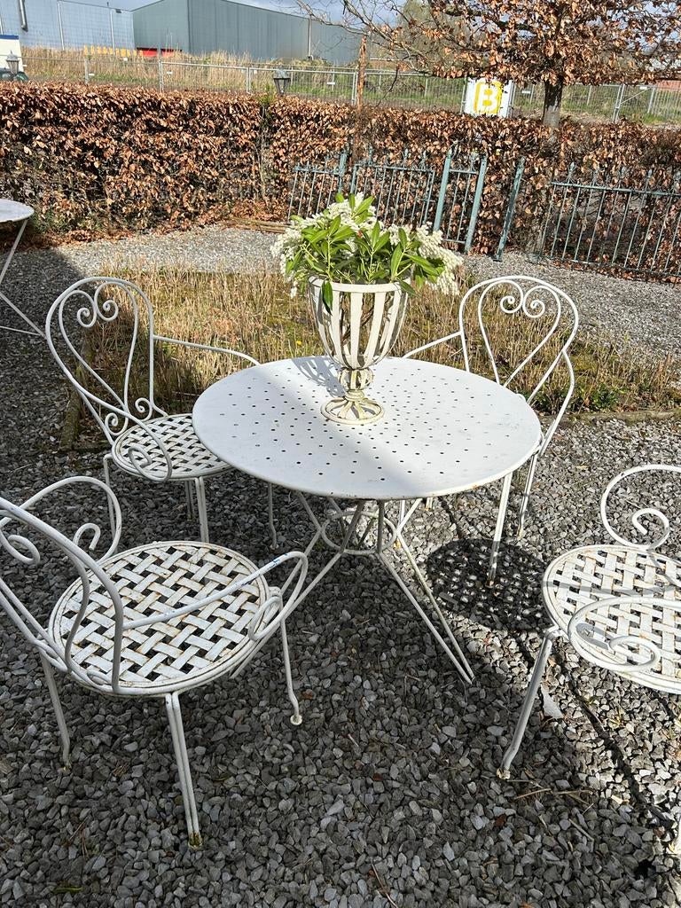 Franse Tuinset, Ophalen, Gebruikt, Eettafel, Tuinset