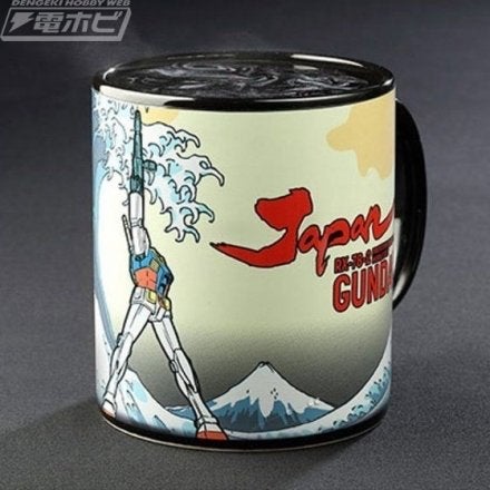 Gundam Cafe Japan RX-78-2 Warmtegevoelige Mok, Aziatisch, Overige merken, Keramiek, Nieuw