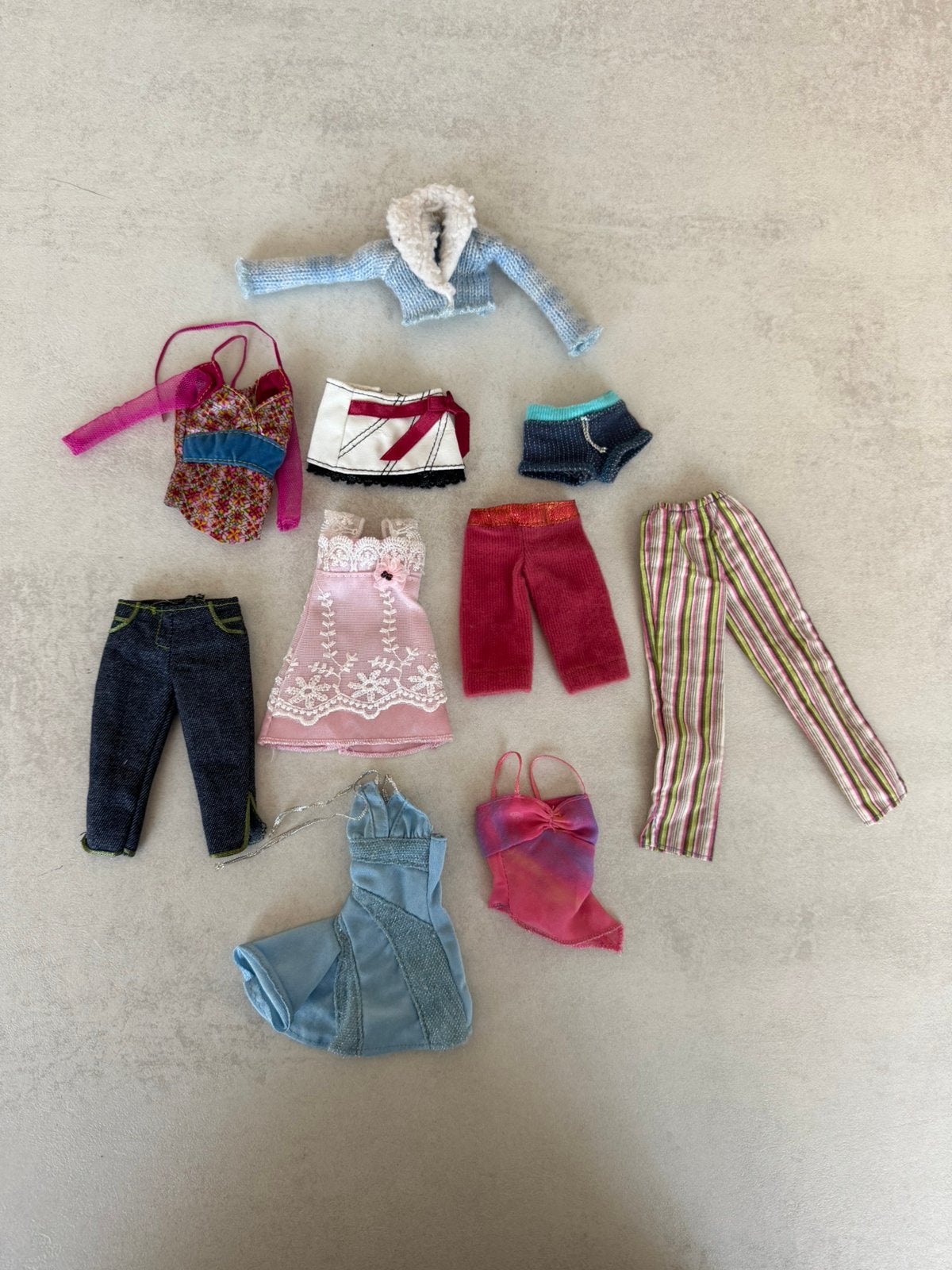 Barbie fashion fever kleding, Ophalen of Verzenden, Gebruikt, Kleertjes