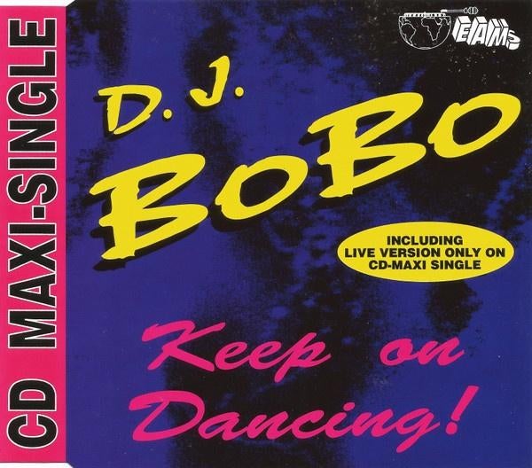 DJ BOBO CD SINGLE KEEP ON DANCING, Ophalen of Verzenden, Zo goed als nieuw, Pop