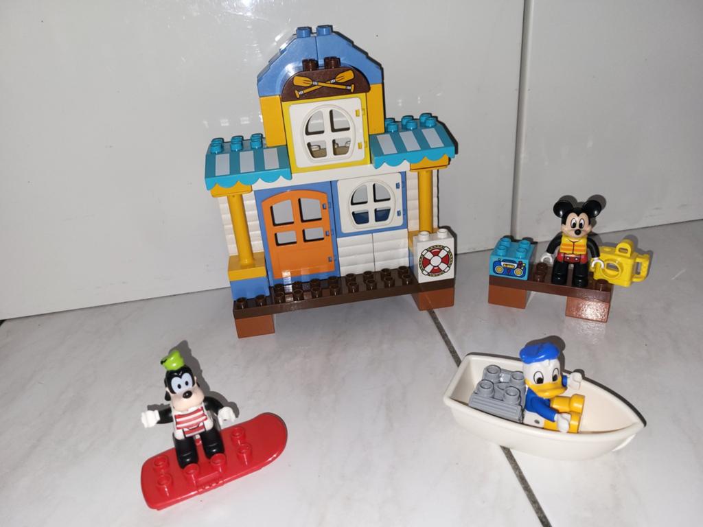 Duplo Disney strandhuis, Kinderen en Baby's, Speelgoed | Duplo en Lego, Gebruikt, Ophalen of Verzenden, Duplo, Duplo