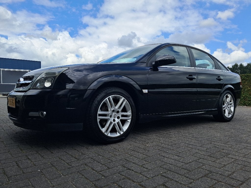 Opel Vectra 3.2 V6 GTS | Climate Control | Cruise Control, Auto's, Voorwielaandrijving, Zwart, Leder en Stof, Handgeschakeld
