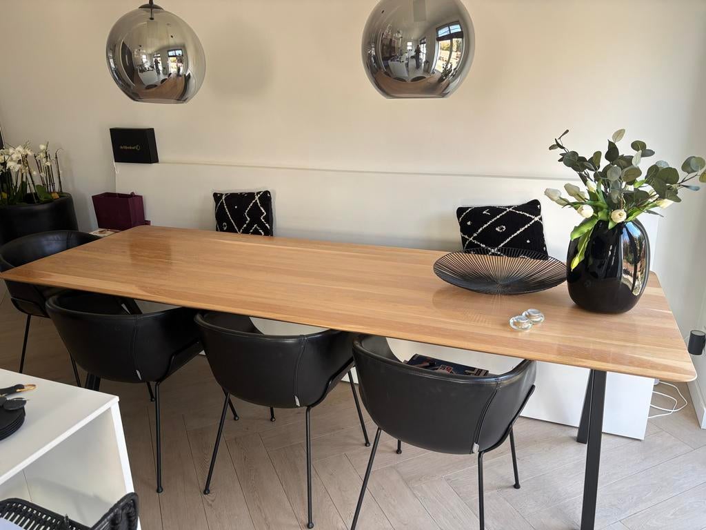 Moderne eetkamerbank 300 cm - Comfortabel en stijlvol, Gebruikt, 300 cm of meer, 75 tot 100 cm, Ophalen of Verzenden