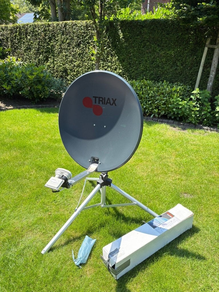 Satteliet schotel (Triax) + Denson ontvanger, Ophalen, Gebruikt, (Schotel)antenne, Overige merken