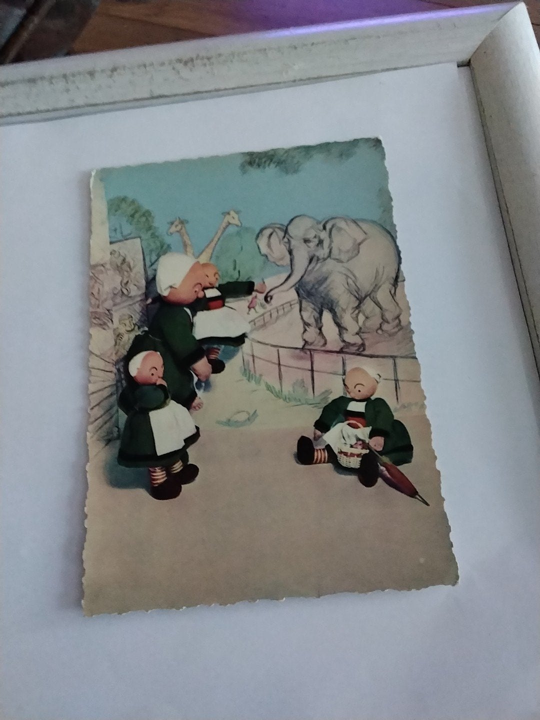 Vintage Bécassine ansichtkaart - Bécassines au Zoo, Ophalen of Verzenden
