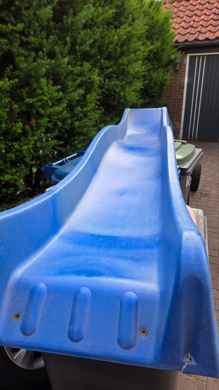 glijbaan voor speelhuisje, Ophalen, Gebruikt, Glijbaan
