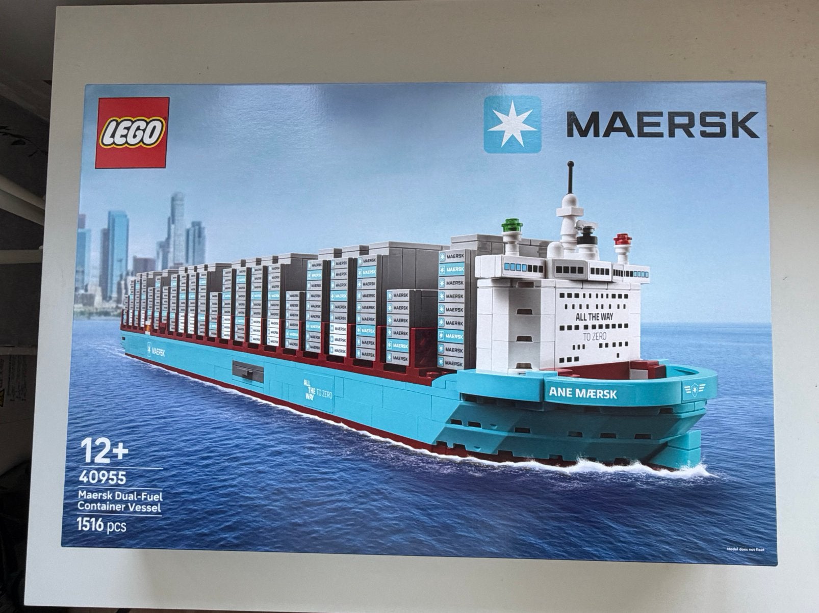 LEGO Maersk Line Container Ship 40955 - Nieuw in doos, Lego, Overige thema's, Denemarken, Nieuw