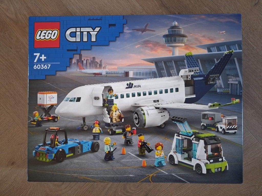LEGO 60367 City: Passagiersvliegtuig, City, Lego, Nieuw, Ophalen of Verzenden