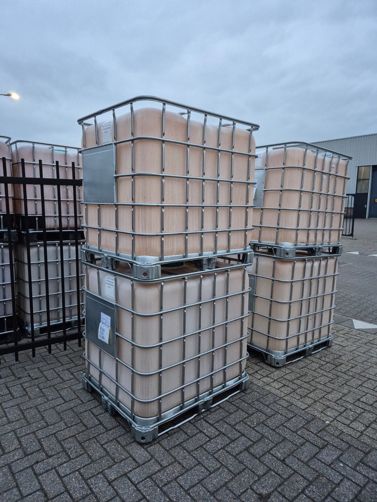 Ibc compleet 1000 liter zelf schoonmaken, 100 cm of meer, 60 cm of meer, Ophalen of Verzenden, 50 cm of meer