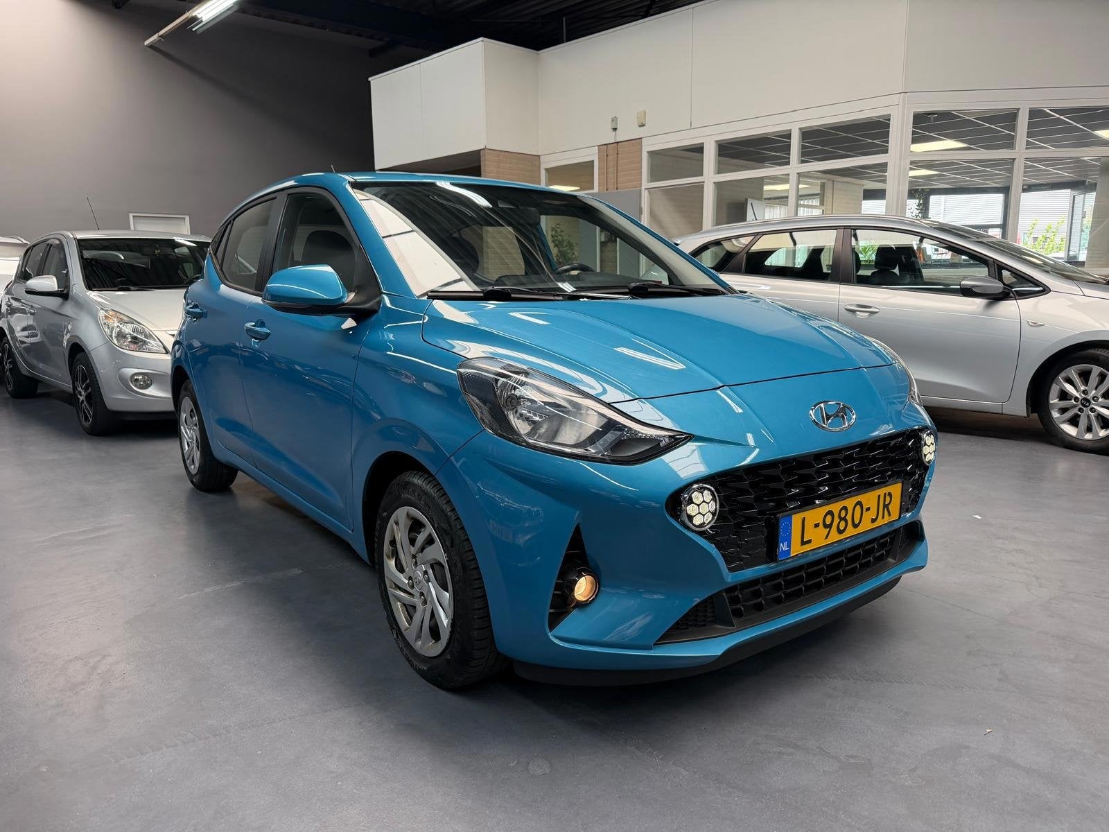 Hyundai I10 1.0 Comfort Smart CAMERA CARPLAY CRUISE NAP NL A, Auto's, Voorwielaandrijving, Dealer onderhouden, Gebruikt, Blauw