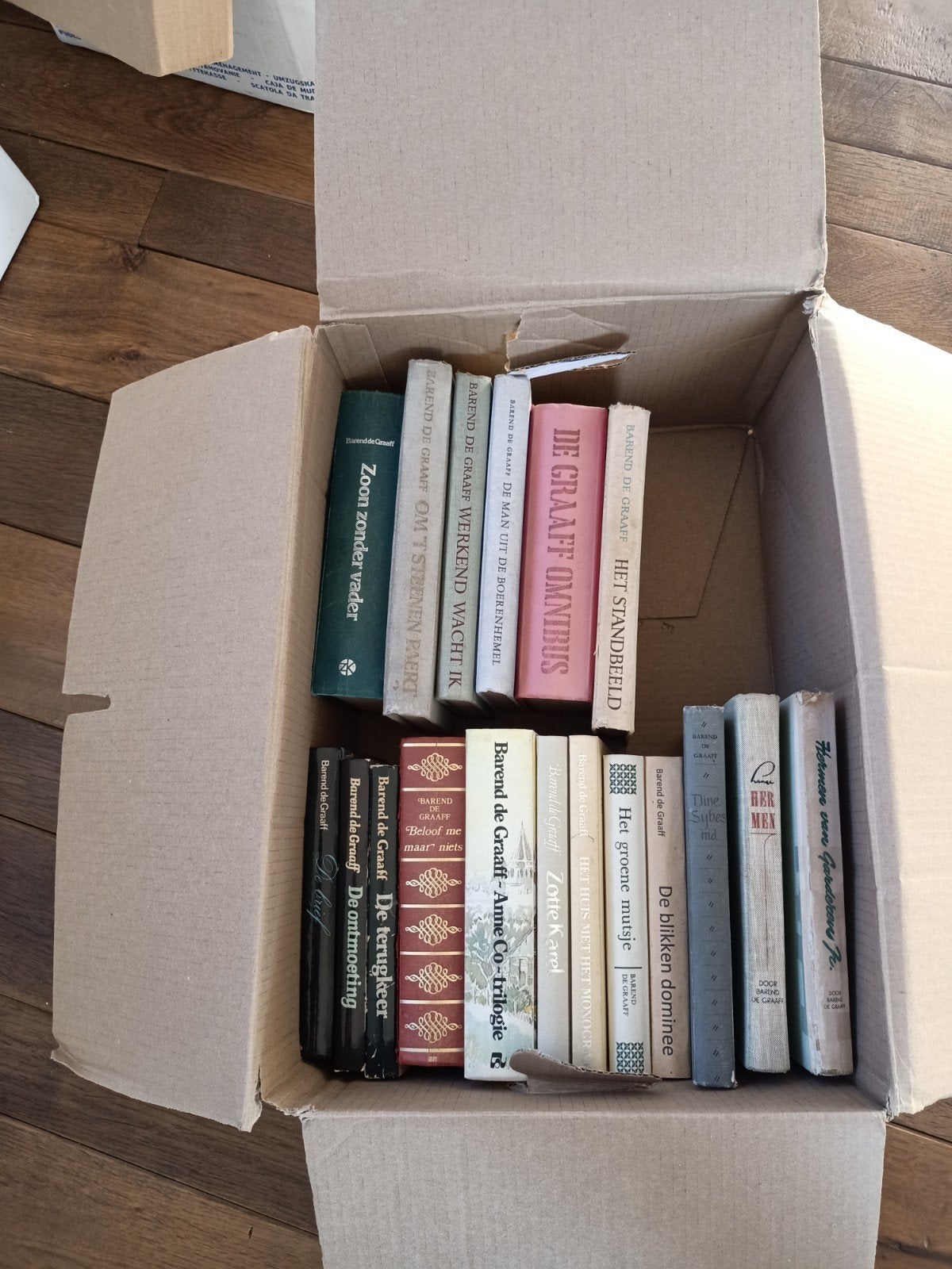 doos boeken Barend de Graaff, Ophalen of Verzenden, Gelezen
