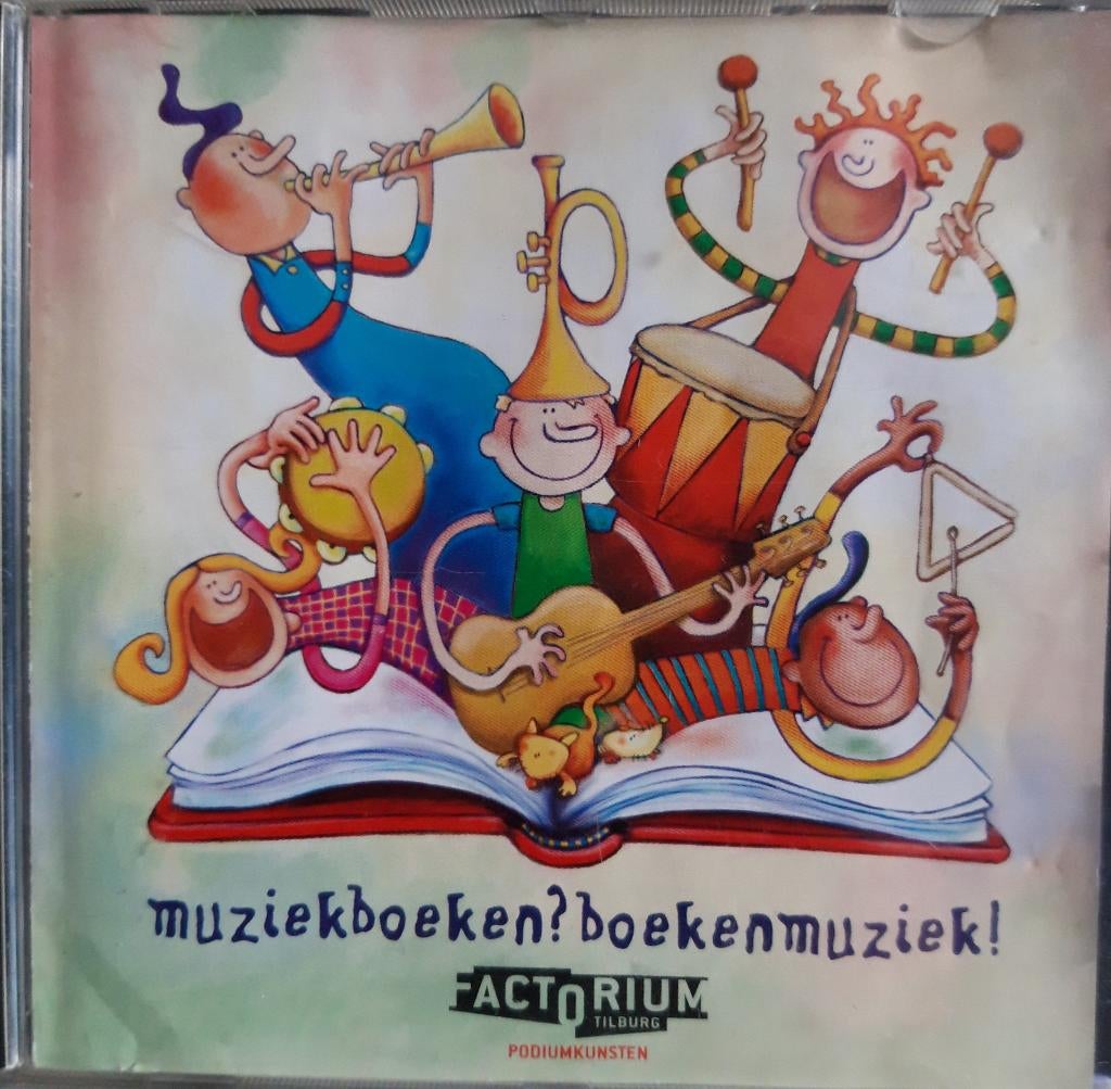 Muziekboeken Boekenmuziek Factorium KRASVRIJE CD, Ophalen of Verzenden, Zo goed als nieuw