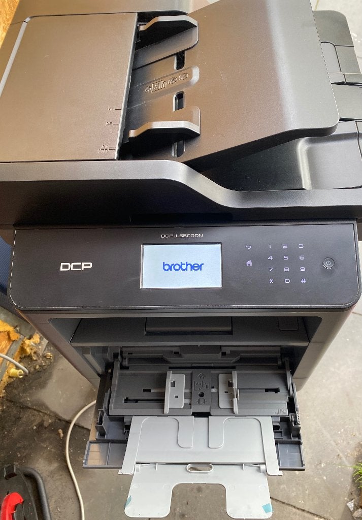 Brother DCP-L5500DN – Laserprinter / Scanner / Kopieerappart, Computers en Software, Printers, Ophalen, Gebruikt, Brother all in one printer