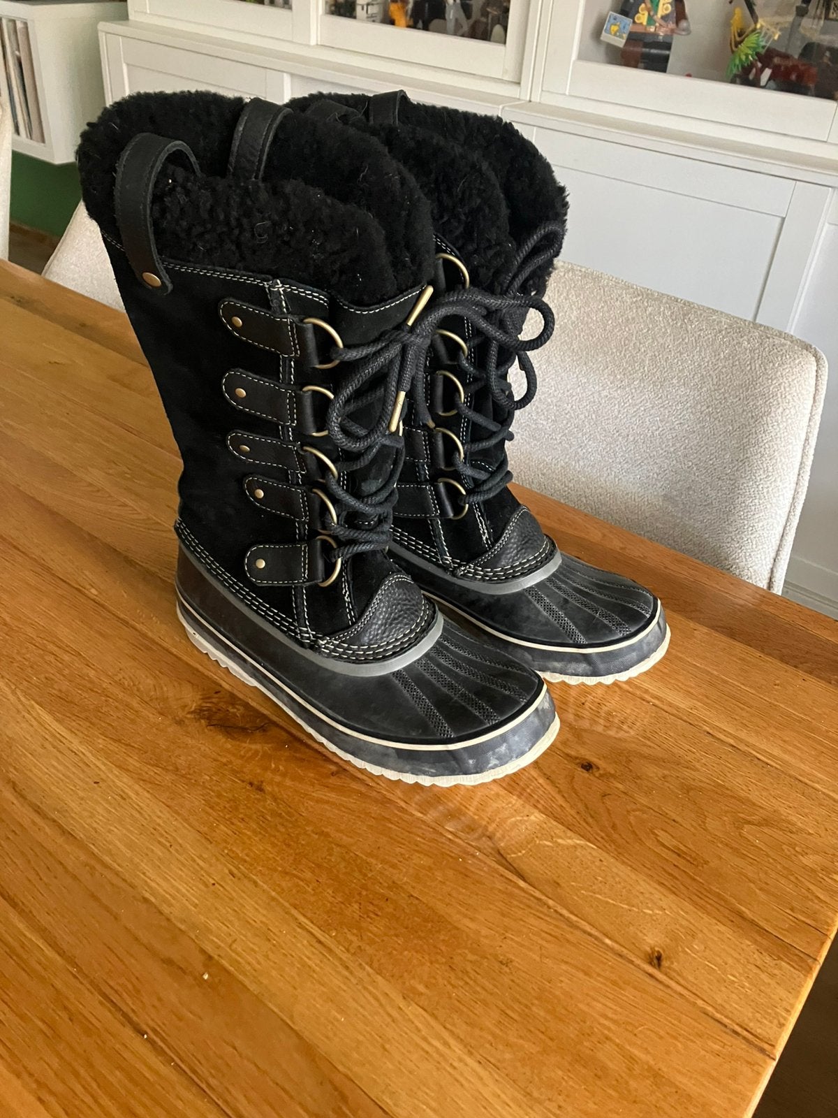 Sorel snowboors tot -32, Verzenden, Zo goed als nieuw, Zwart, Snowboots