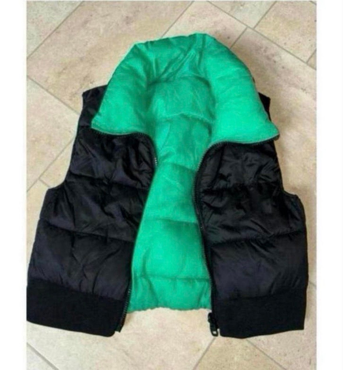 Zara bodywarmer maat S dubbelzijdig, Kleding | Dames, Bodywarmers, Ophalen of Verzenden, Zo goed als nieuw, Maat 36 (S), Meerkleurig