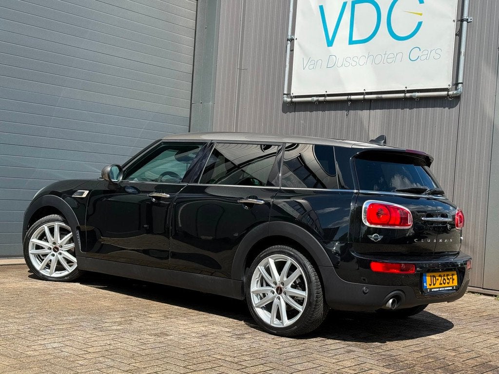 Mini Mini Clubman 1.5 Cooper Chili | Automaat | Leder / Alca, Auto's, Mini, Gebruikt, Zwart, Origineel Nederlands, 19 km/l