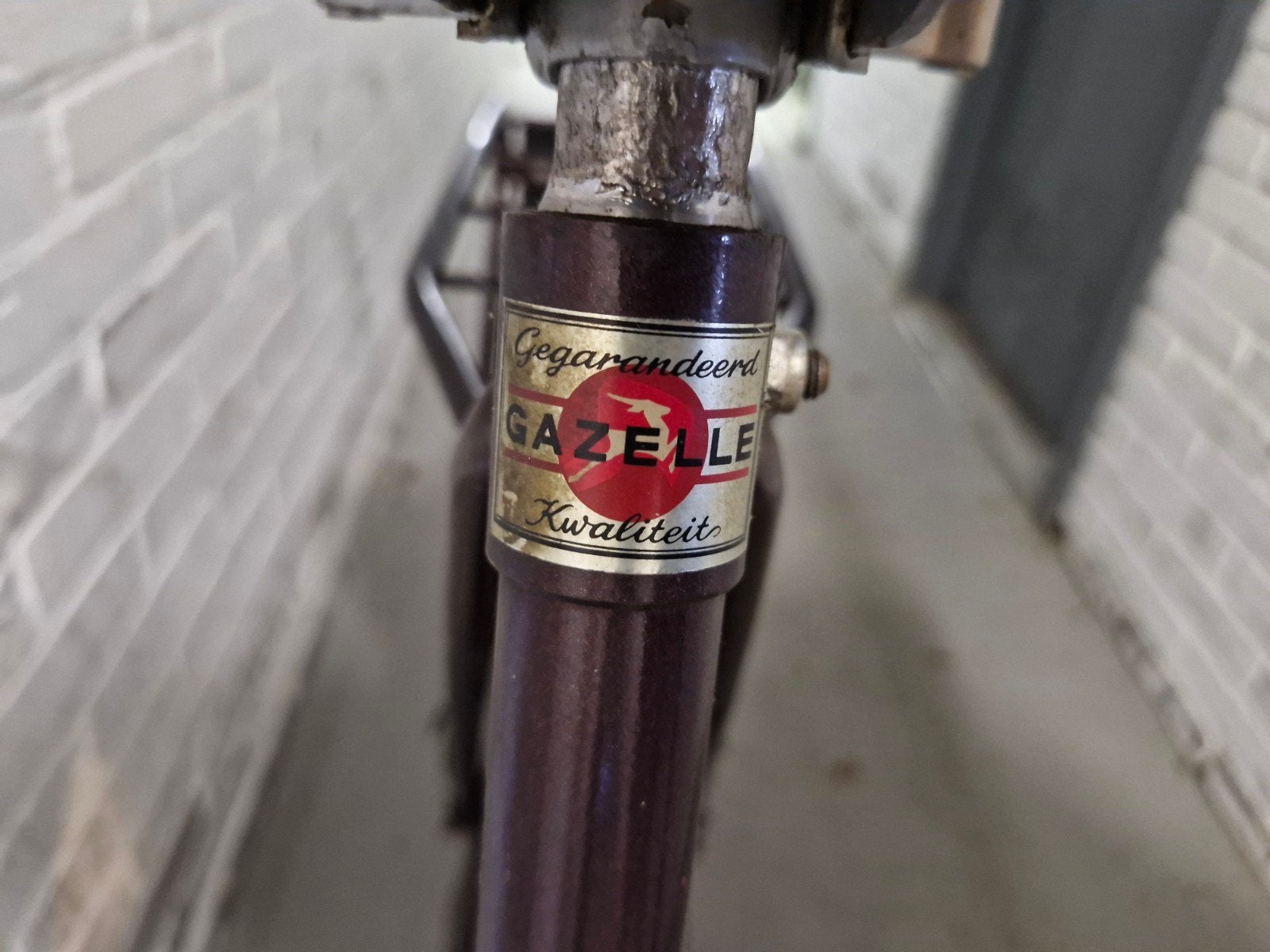 Vintage Gazelle fiets voor de liefhebber (opknapper), Ophalen, Gebruikt, Terugtraprem, Gazelle